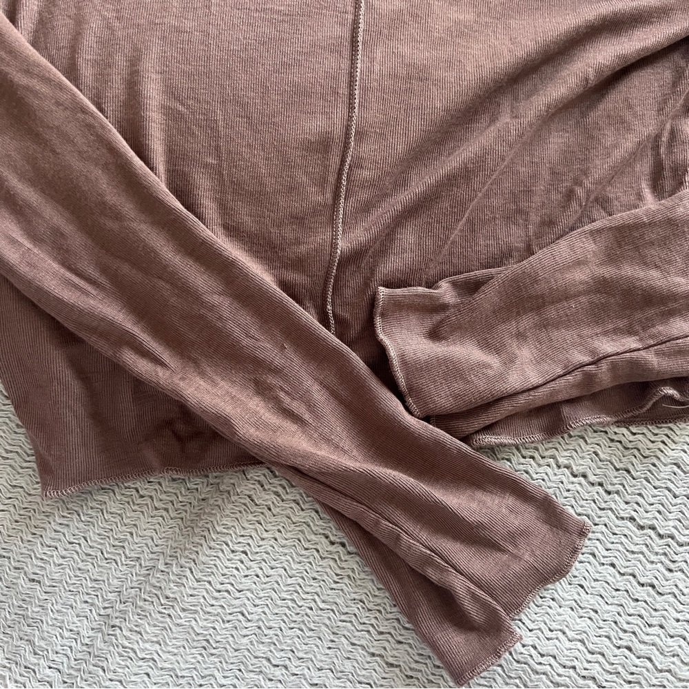 ZARA Cropped Long Sleeve size S - Picture 2 of 5